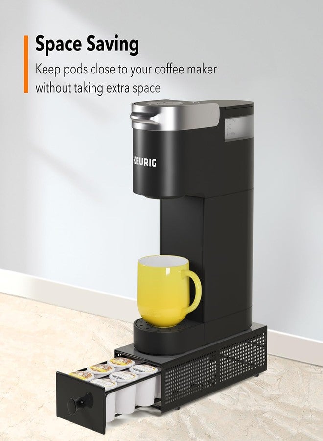 SICHEER K Cup Organization Storage Drawer Maker K Cup Holder Coffee Pod Organizer Stand Tray Counter Rack Countertop Maker Stand Capsules Compatible with Keurig Accessories Holds 12 Pods - Image 5